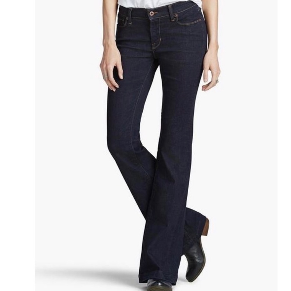 Lucky Brand Brooke Flare Dark Wash Jean